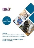 Cover: RRC Revision Guide: NEBOSH Level 6 National Diploma for Occupational Health and Safety Management Professionals - RRC International