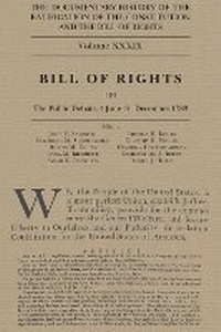Enlarge image Cover: The Documentary History of the Ratification of the Constitution and the Bill of Rights, Volume 39 - Wisconsin Historical Society Press