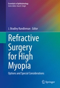 Cover: Refractive Surgery for High Myopia - Springer