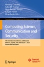 Cover: Computing Science, Communication and Security - Springer
