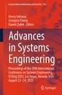 Cover: Advances in Systems Engineering - Springer