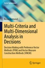Cover: Multi-Criteria and Multi-Dimensional Analysis in Decisions - Springer