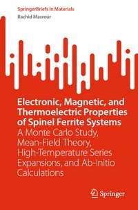Abbildung von: Electronic, Magnetic, and Thermoelectric Properties of Spinel Ferrite Systems - Springer