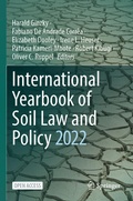 Abbildung von: International Yearbook of Soil Law and Policy 2022 - Springer