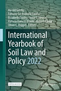 Abbildung von: International Yearbook of Soil Law and Policy 2022 - Springer