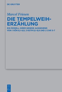 Abbildung von: Die Tempelweiherzählung - De Gruyter