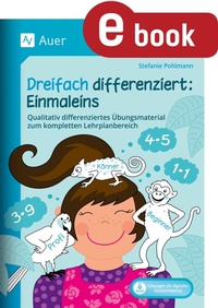 Abbildung von: Dreifach differenziert Einmaleins - Auer Verlag
