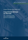 Cover: Linguistische Beitr&auml;ge zur Slavistik - Peter Lang Verlag
