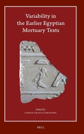 Cover: Variability in the Earlier Egyptian Mortuary Texts - Brill