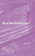 Cover: What Was Bolshevism? - Brill