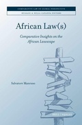 Cover: African Law(s) - Martinus Nijhoff