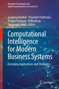 Cover: Computational Intelligence for Modern Business Systems - Springer