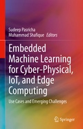 Cover: Embedded Machine Learning for Cyber-Physical, IoT, and Edge Computing - Springer