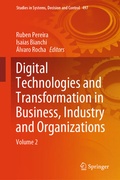 Cover: Digital Technologies and Transformation in Business, Industry and Organizations - Springer