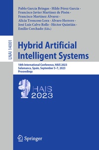Enlarge image Cover: Hybrid Artificial Intelligent Systems - Springer