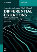 Cover: Differential Equations - De Gruyter