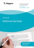 Cover: Zeitformen des Verbs - Klippert Verlag in der AAP Lehrerwelt GmbH