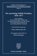 Cover: Die ausw&auml;rtige Politik Preu&szlig;ens 1858-1871. - Duncker & Humblot