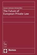 Cover: The Future of European Private Law - Nomos