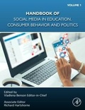 Cover: Handbook of Social Media in Education, Consumer Behavior, and Politics, Volume 1 - Academic Press