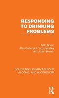 Bild: Responding to Drinking Problems - Routledge