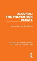 Bild: Alcohol: The Prevention Debate - Routledge
