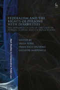 Cover: Federalism and the Rights of Persons with Disabilities - Hart Publishing