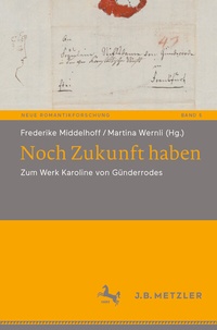 Abbildung von: Noch Zukunft haben - J.B. Metzler