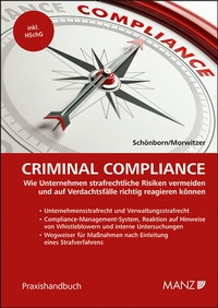 Abbildung von: Criminal Compliance - Manz