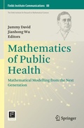 Cover: Mathematics of Public Health - Springer