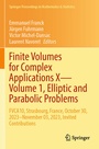 Cover: Finite Volumes for Complex Applications X-Volume 1, Elliptic and Parabolic Problems - Springer