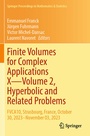 Cover: Finite Volumes for Complex Applications X-Volume 2, Hyperbolic and Related Problems - Springer