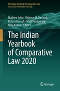 Cover: The Indian Yearbook of Comparative Law 2020 - Springer