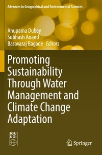 Enlarge image Cover: Promoting Sustainability Through Water Management and Climate Change Adaptation - Springer