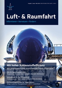 Abbildung von: Luft- und Raumfahrt - Deutsche Gesellschaft für Luft- und Raumfahrt