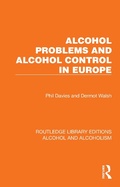 Bild: Alcohol Problems and Alcohol Control in Europe - Taylor & Francis