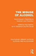 Bild: The Misuse of Alcohol - Taylor & Francis