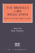 Cover: The Brussels I-bis Regulation - Edward Elgar Publishing