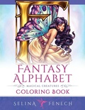 Cover: Fantasy Alphabet - Magical Creatures Coloring Book - Fairies & Fantasy Pty
