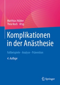 Abbildung von: Komplikationen in der Anästhesie - Springer