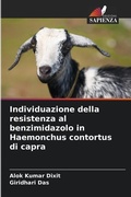 Cover: Individuazione della resistenza al benzimidazolo in Haemonchus contortus di capra - Edizioni Sapienza