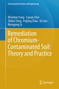 Cover: Remediation of Chromium-Contaminated Soil: Theory and Practice - Springer