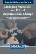 Cover: Managing Successful and Ethical Organizational Change - IGI Global