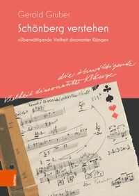 Abbildung von: Schönberg verstehen - Böhlau
