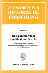 Abbildung von: Im Spannungsfeld von Staat und Kirche. - Duncker & Humblot
