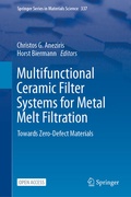 Cover: Multifunctional Ceramic Filter Systems for Metal Melt Filtration - Springer