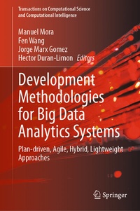 Enlarge image Cover: Development Methodologies for Big Data Analytics Systems - Springer