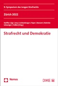 Cover: Strafrecht und Demokratie - Nomos