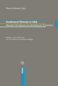 Cover: Ferdinand T&ouml;nnies in USA - Profil Verlag