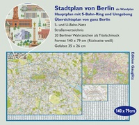 Abbildung von: Stadtplan von Berlin als Wandplan - Edition Gauglitz